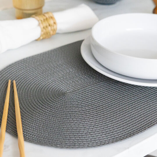 Tischset PVC-Frei Steel grey image number null